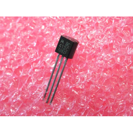 Lot de 5: transistor BC 413 C ~ BC413C , Si NPN ~ Uce 30V , Ucb 45V , Ueb 5V , Ic 100mA ~ motorola (4I2)