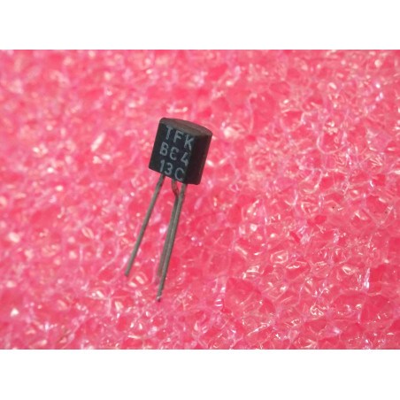 Lot de 5: transistor BC 413 C ~ BC413C , Si NPN ~ Uce 30V , Ucb 45V , Ueb 5V , Ic 100mA ~ Telefunken (4I2)