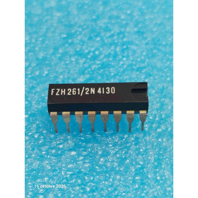 ci FZH261 ~ ic FZH261 Circuit Intégré dip16 New Old Stock ( TIRO 02 )