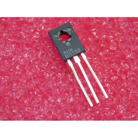 Lot de 3: transistor BD 232 ~ BD232 ~ Silicon , NPN ~ Uce 300V , Ueb 5V , Ic 500mA , 20W (4L3)