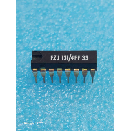 ci FZJ131 ~ ic FZJ 131 Circuit Intégré dip16 New Old Stock ( TIRO 02 )