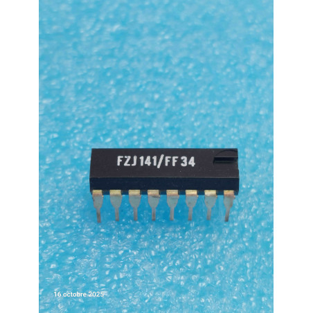 ci FZJ141 ~ ic FZJ 141 Circuit Intégré dip16 New Old Stock ( TIRO 02 )