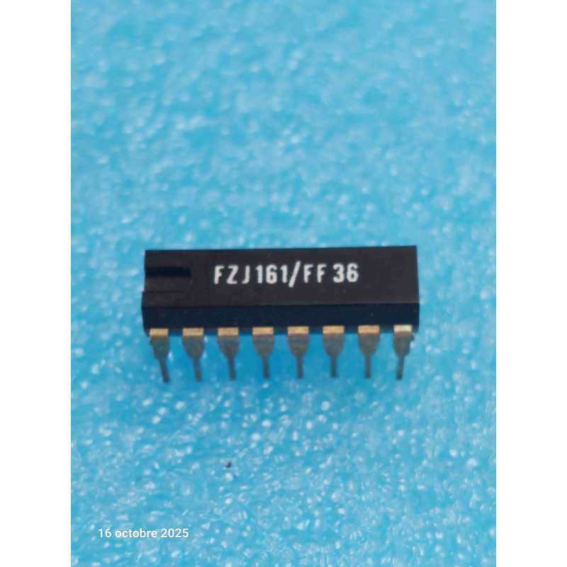 ci FZJ161 ~ ic FZJ 161 Circuit Intégré dip16 New Old Stock ( TIRO 02 )