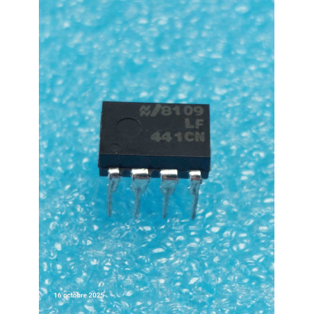 Lot de 2p ci LF441 CN ~ ic LF441CN dip 8 de chez NS  ic NOS ( CELAR 57C )
