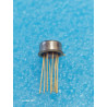 ci LM709 CH ~ ic LM709CH  ( LM709 UA709)  GOLD   boîtier TO99 ( CELAR 57D )
