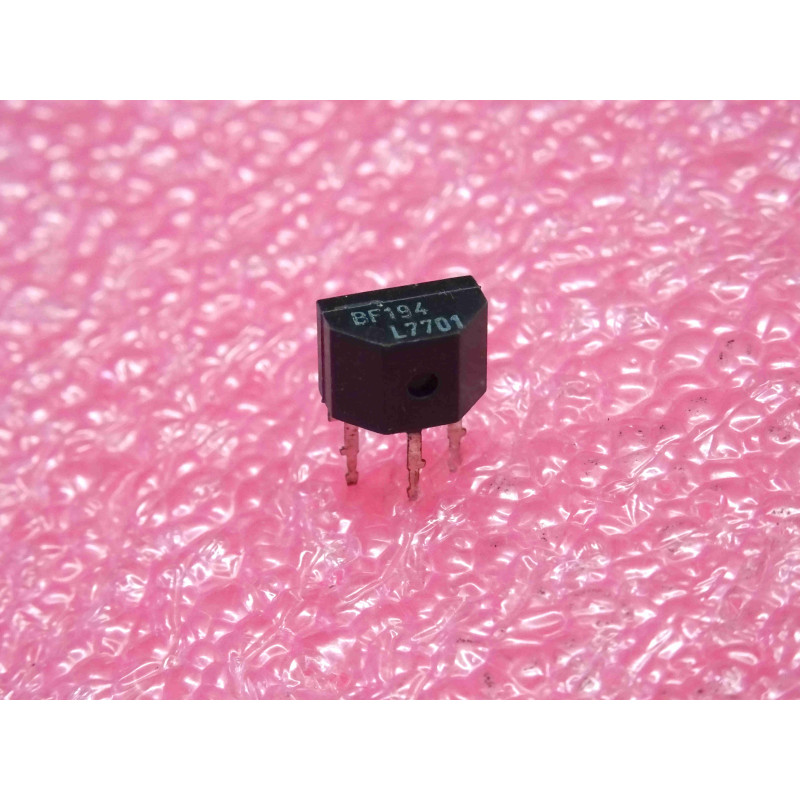 Lot de 2: transistor BF 194 ~ BF194 ~ Silicon , NPN , RF transistor ~ Uce 20V , Ucb 30V , Ueb 5V , Ic 30mA (tiro25)