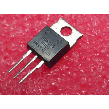 transistor BUK 555 -100 AP ~ BUK555-100AP N-channel MOS-FET ~ Uds 100V , Id 25A , 125W (tiro25)