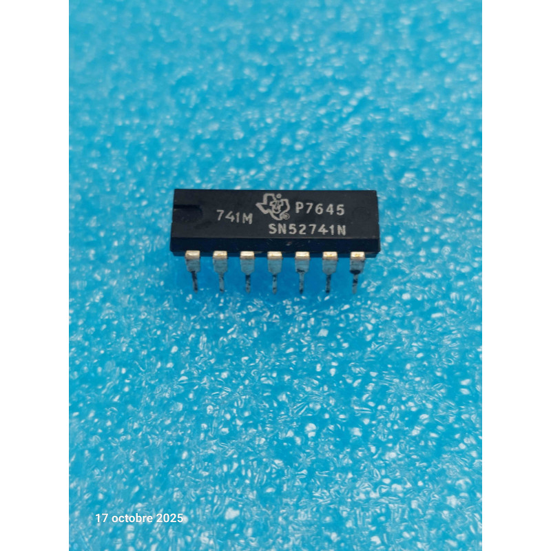 ci SN52741N ~ ic SN52741 N ( ═ LM741 UA741) Ampli op dip14 ( CELAR 57D )