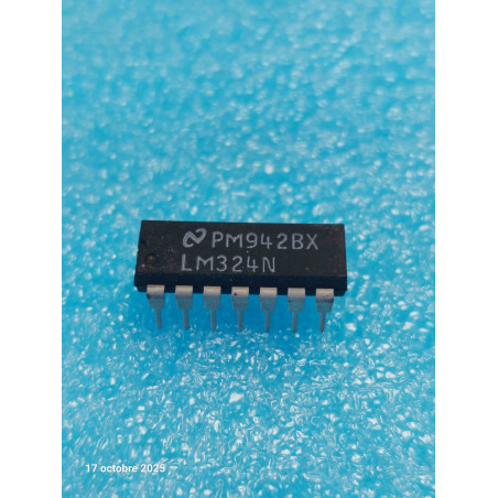 Lot x2 ci LM324 N ~ic LM324N quad low power operational amplifier ( CELAR 57E )