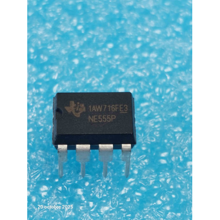 Lot x3 ci NE555 P ~ic NE555P Timer Dip8 TEXAS