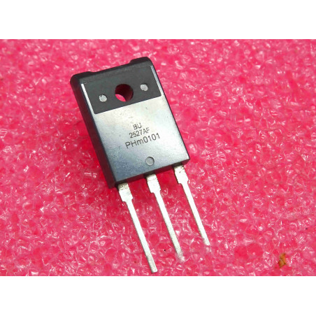 Lot de 2: transistor BU 2527 AF ~ BU2527AF ~ Silicon , NPN ~ Uce 800V , Ic 12A , 45W (tiro25)