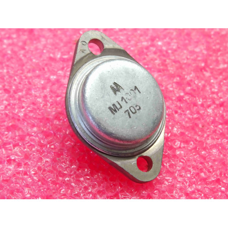 transistor MJ 1001 ~ MJ1001 ~ Silicon , NPN darlington ~ Uce 80V , Ucb 80V , Ueb 5V , Ic 10A , 90W ~ Motorola (tiro 25)