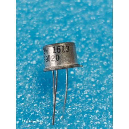 Lot x3 : Transistor 2N1613 ~ Transistor NPN TO39  New Old Stock  ( CELAR 52C )