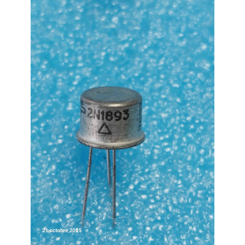 Lot x3 : Transistor 2N1893 ~ Transistor  NPN TO39  New Old Stock ( CELAR 52C )