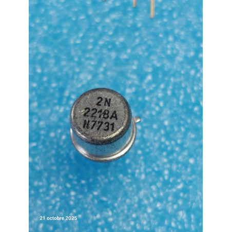 Lot x3 : Transistor 2N2218A ~ Transistor  NPN New Old Stock  ( CELAR 52C )