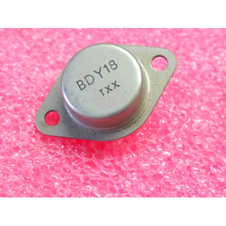 transistor BDY 18 ~ BDY18 ~ Silicon , NPN ~ Ucb 120V , Uce 70V , Ueb 7V , Ic 15A , 115W , 1MHz (tiro25)