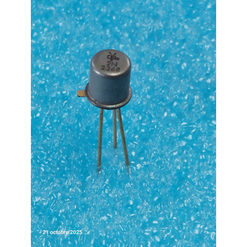 Lot x3 : Transistor 2N2368 ~ Transistor  Gold Pins New Old Stock   ( CELAR 52D )