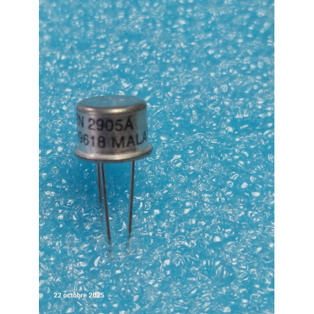 Lot x3 : Transistor 2N2905A~ Transistor 2N2905 A  New Old Stock ( CELAR 52E )