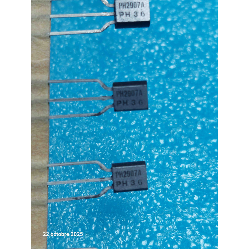 Lot x10 Transistor PH2907A  Transistor 2N2907A TO92  New Old Stock ( CELAR 52E )
