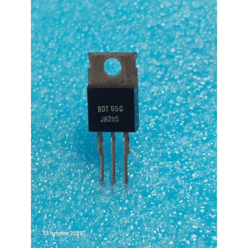 Transistor BDT65C Transistor TO-220  BDT65 C  New Old Stock ( CELAR 53A )