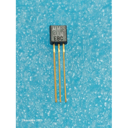 Transistor MPS3704  Motorola Gold Pins    New Old Stock ( CELAR 53A )