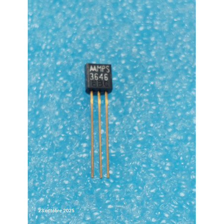 Lot de 5: Transistor MPS3646  Motorola Gold Pins    New Old Stock ( CELAR 53A )