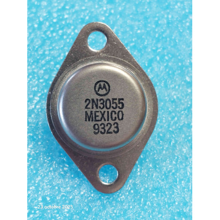 Transistor 2N3055 ~ NPN TO3 De chez MOTOROLA  New Old Stock ( CELAR 53C )