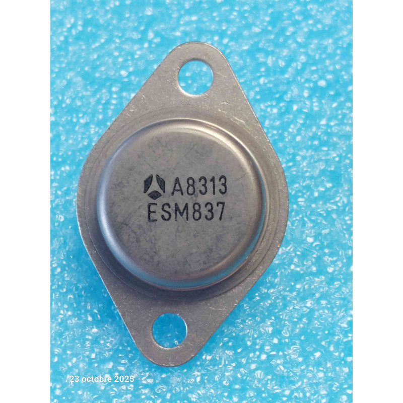 Transistor ESM837 ~ NPN TO3 De chez THOMSON   New Old Stock ( CELAR 53C )