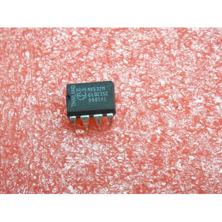ci NE532N ~ ic NE532 N dip8 ~ operational amplifier ~ de chez PHILIPS IC NOS (TIRO04)