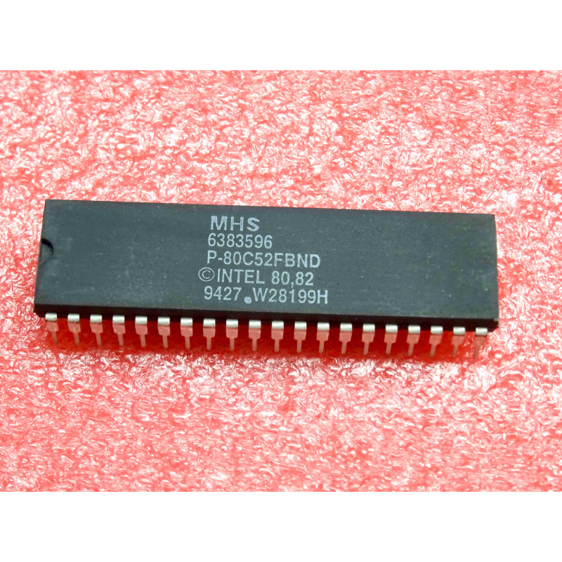 ci P 80C52 FBND ~ ic P80C52FBND ~ CMOS single-chip 8-bit microcontroller , 8Kbytes ROM , 256bytes RAM ~ MHS (PLA003)