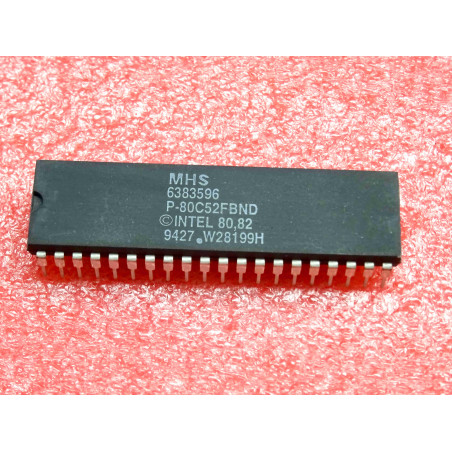 ci P 80C52 FBND ~ ic P80C52FBND ~ CMOS single-chip 8-bit microcontroller , 8Kbytes ROM , 256bytes RAM ~ MHS (PLA003)