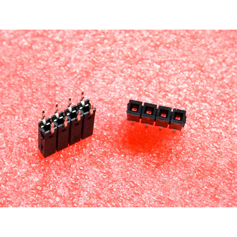 Lot de 12 Connecteur HE13 4pts Sécable au pas de 2.54mm Kontek 4772235104400/N (E39)