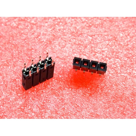 Lot de 12 Connecteur HE13 4pts Sécable au pas de 2.54mm Kontek 4772235104400/N (E39)