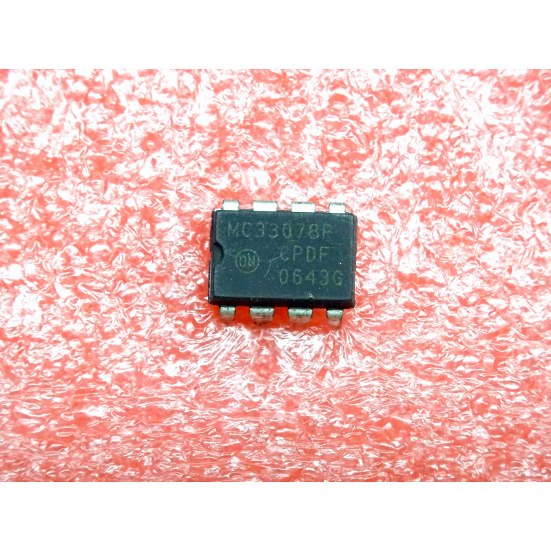 ci MC 33078 P ~ MC33078P ~ low noise quad operational amplifier ~ ON Semiconductor (PLA003)