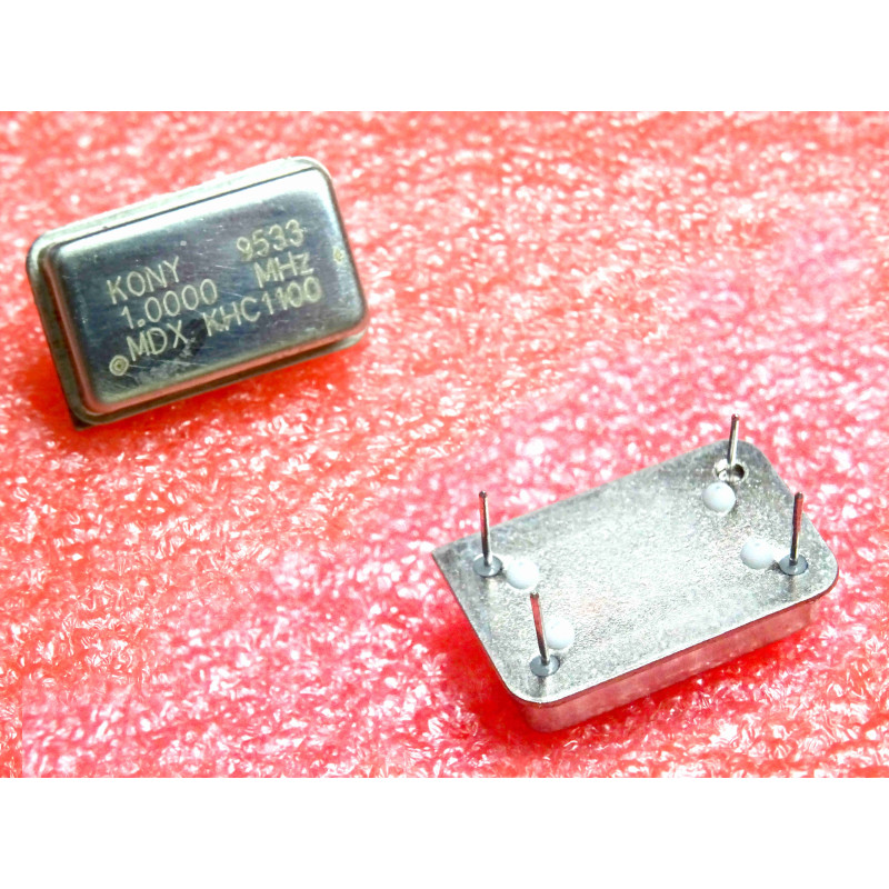 Oscillateur à Quartz 1MHZ 1.0000MHz Kony MDX KHC1100 ~ série HCMOS (PLA003)