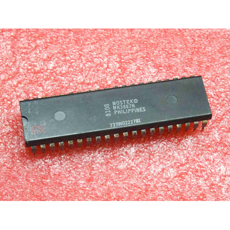 ci MK 3887 N ~ ic MK3887N ~ serial-input-output controller/alternate type no. Z80-SIO/2.5MHz ~ MOSTEK (PLA004)