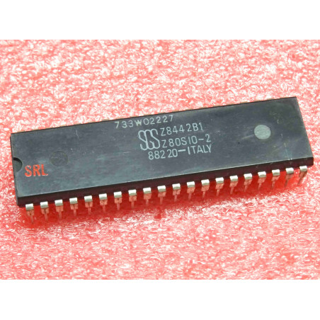 ci Z 8442 B1 ~ ic Z8442B1 (Z80SIO-2) ~ serial input/output controller , SGS (PLA004)