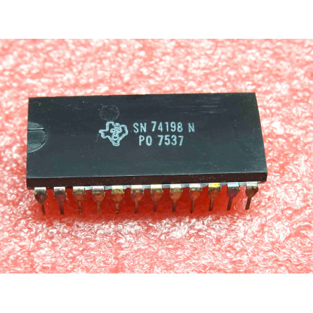 ci SN 74198 N ~ ic SN74198N ~ 8-bit shift register ~ texas instruments (PLA005)