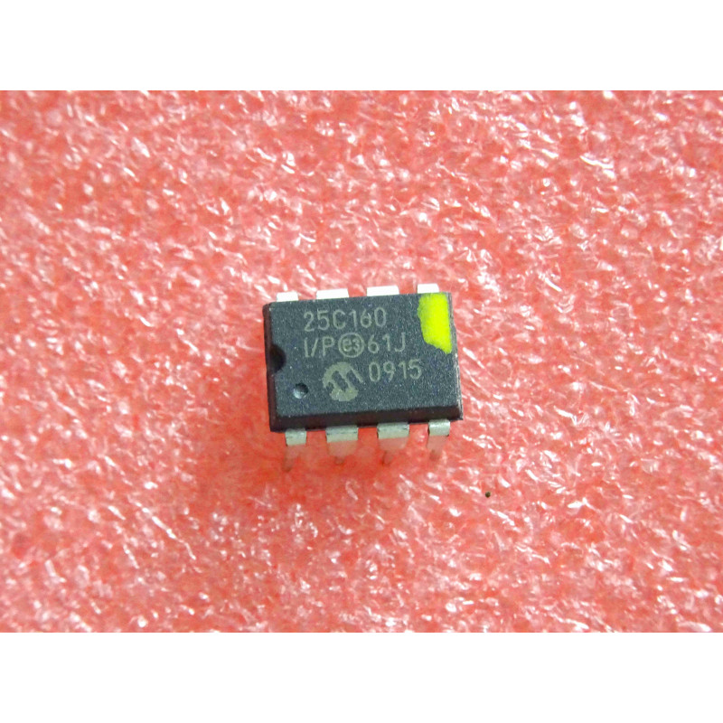 ci 25C160 I/P ~ ic 25C160I/P ~ 16Kbit SPI bus serial EEPROM 3MHz ~ Microchip Technology (PLA006)