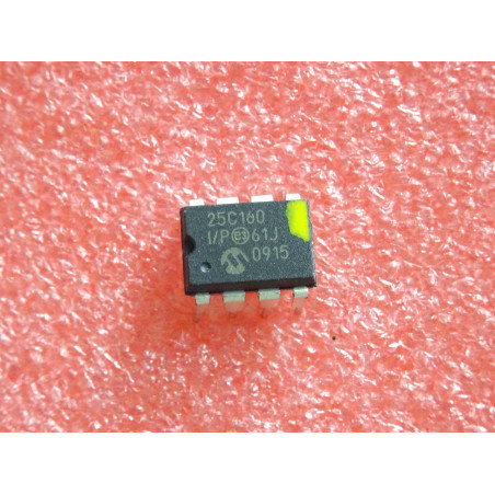 ci 25C160 I/P ~ ic 25C160I/P ~ 16Kbit SPI bus serial EEPROM 3MHz ~ Microchip Technology (PLA006)