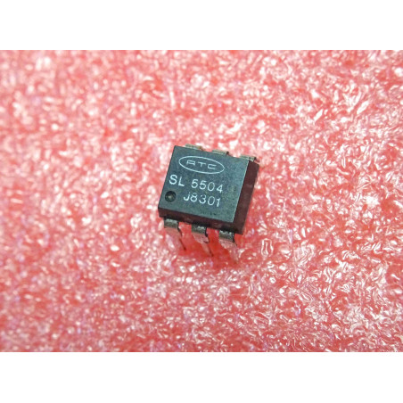 ci SL 5504 ~ ic SL5504 ~ phototransistor optocoupler ~ DIP6 , RTC (PLA006)