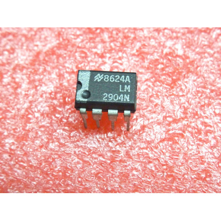 ci LM 2904 N ~ ic LM2904N ~ low power dual operational amplifier ~ DIL8 , NS (PLA013)