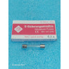 Boîte de 10 Fusible Rapide 6x32mm 6x30 F 6.3A - T32R 6.3A Flipper / Sono / HIFI   ( M2B )