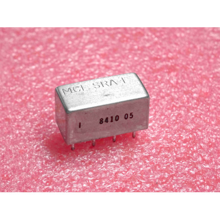 MCL SRA-1 ~ level7 frequency mixer 7dBm LO, fl-fu 500kHz-500MHz , IF DC-500MHz ~ 8-pins , mini-circuits (PLA014)