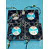 Lot de 4 Ventilateurs Occasion DYNATRON DF126025BU DC 12V 0.8W 4 Fils  ( N9A )