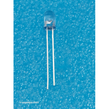 Lot de 10p Led 5mm émettrice IR333 5mm IR Sender    ( 5G )