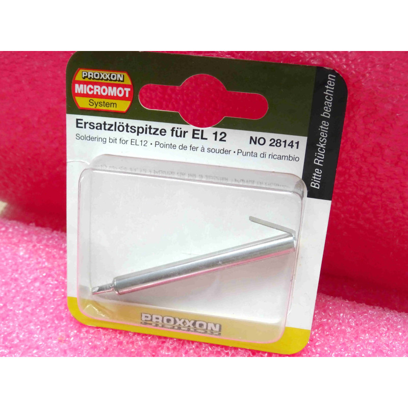 pointe de fer à souder proxxon 28141 ~ pour fer proxxon EL12 , LG12 (0Y1)