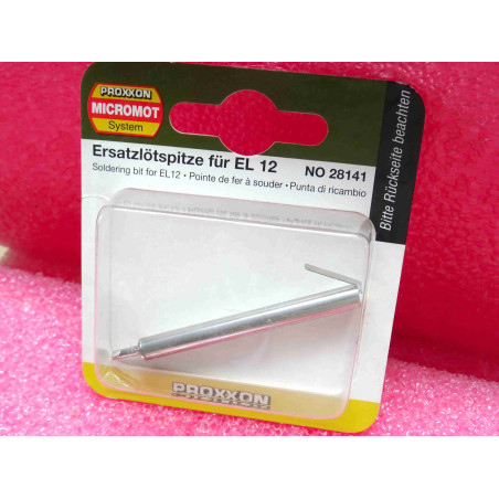pointe de fer à souder proxxon 28141 ~ pour fer proxxon EL12 , LG12 (0Y1)