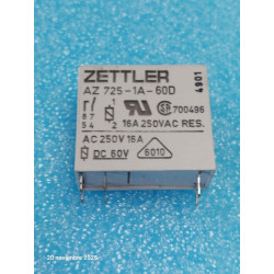 Relais Zettler AZ725-1A-60D...