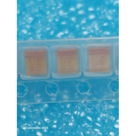 Lot x10: Condensateur Tantale CMS 4.7µF 4.7uF 4.7MF 10V ~ SMD fomat 1210 3.2x2.5mm